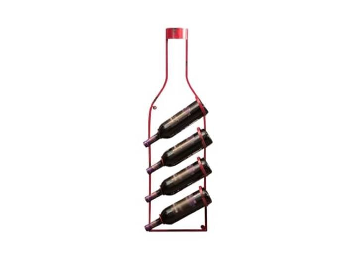 Weinhalter Weinflaschenförmiges Wand-Weinregal for die Küche Küche