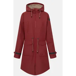 Derbe Winter Regenjacke Phoebholm Dog Damen Rot Hundejacke