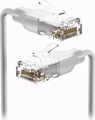 Ubiquiti Etherlighting Patch Cable Cat.6, 1 m, weiß