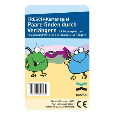 FRESCH-Kartenspiel: Paare finden durch Verlängern, Game von Corinne Zimmermann, Scolix in der AAP Lehrerwelt GmbH, 978-3-403-10423-0