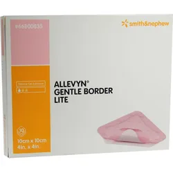 Allevyn Gentle Border Lite 10x10cm 10 ST