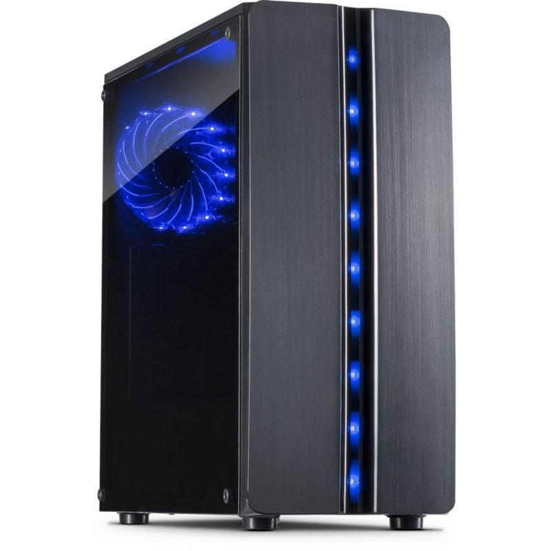Inter-Tech ThunderMidi Tower ATX Gaming Gehäuse Seitenfenster 88881309