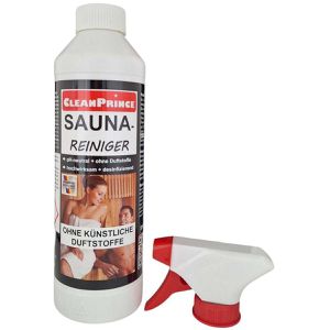 Cleanprince Hygienereiniger Saunareiniger, gebrauchsfertig, pH-neutral, ohne Duftstoffe, Spray 500 ml