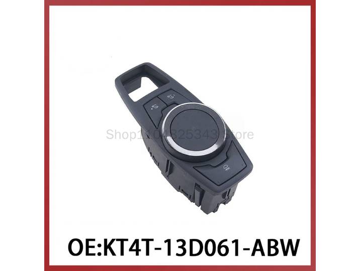 Interrupteur de phare KT4T-13D061-ABW pour Ford, interrupteur combiné de réglage des phares et des feux antibrouillard