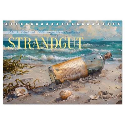 Strandgut (Tischkalender 2027 DIN A5 quer), CALVENDO Monatskalender