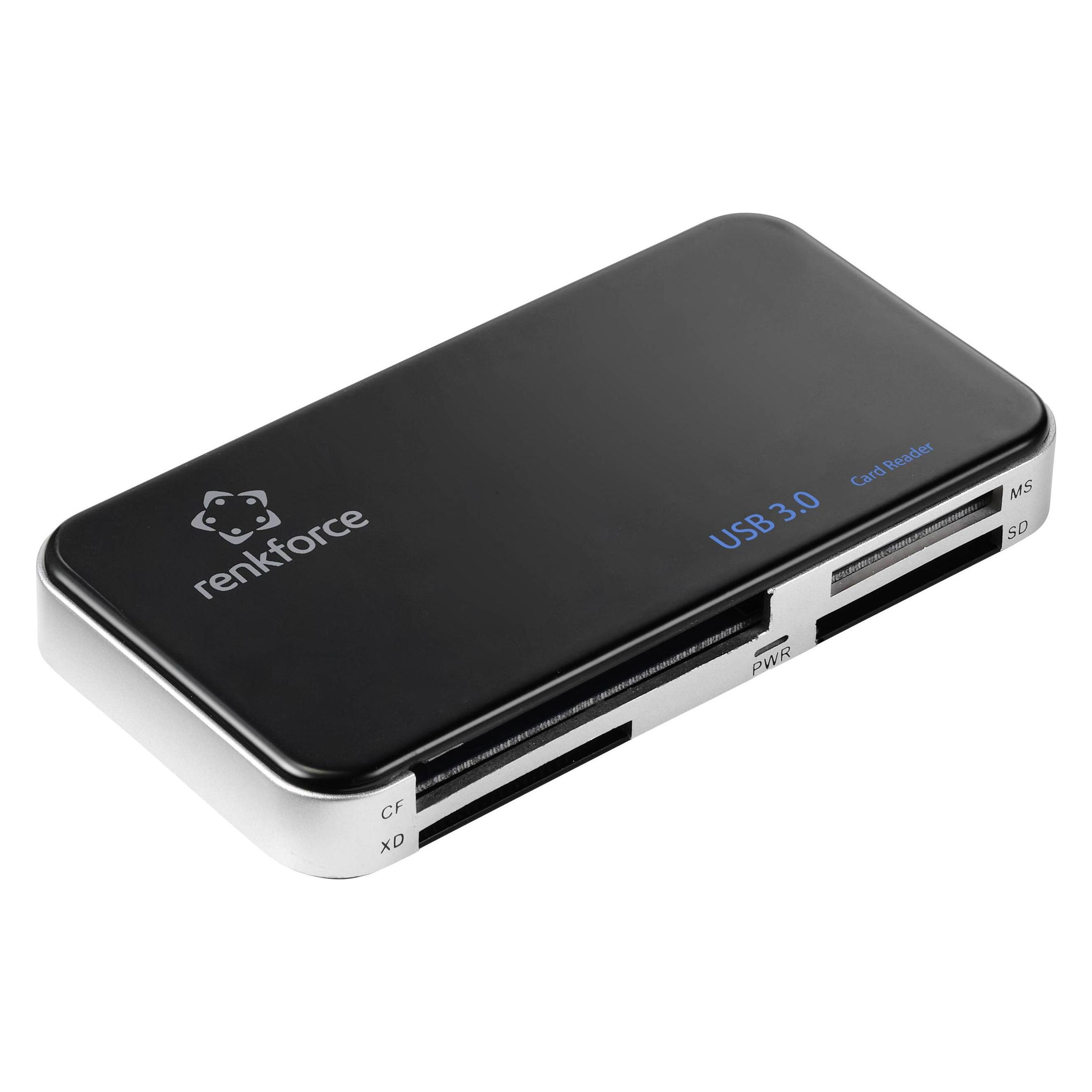 Renkforce USB A 3 Universal-Kartenleser (USB 3.0) (RF-5173664)