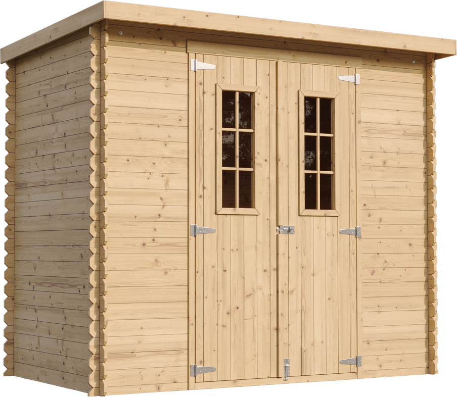Holzhaus Gartenhaus mit Boden Imprägnierte 2,63 m2 TIMBELA M310C+M310G