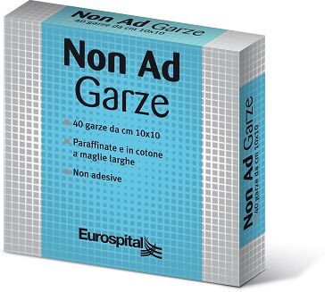Eurospital Non Ad Garze Monodose 10 Garze in Cotone 10x10 cm