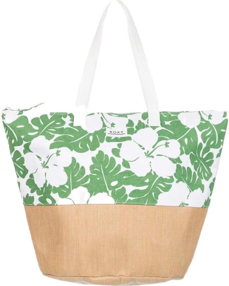 Bolso De Playa Roxy Waikiki Life Ghw8 Verde Talla Única Unisex