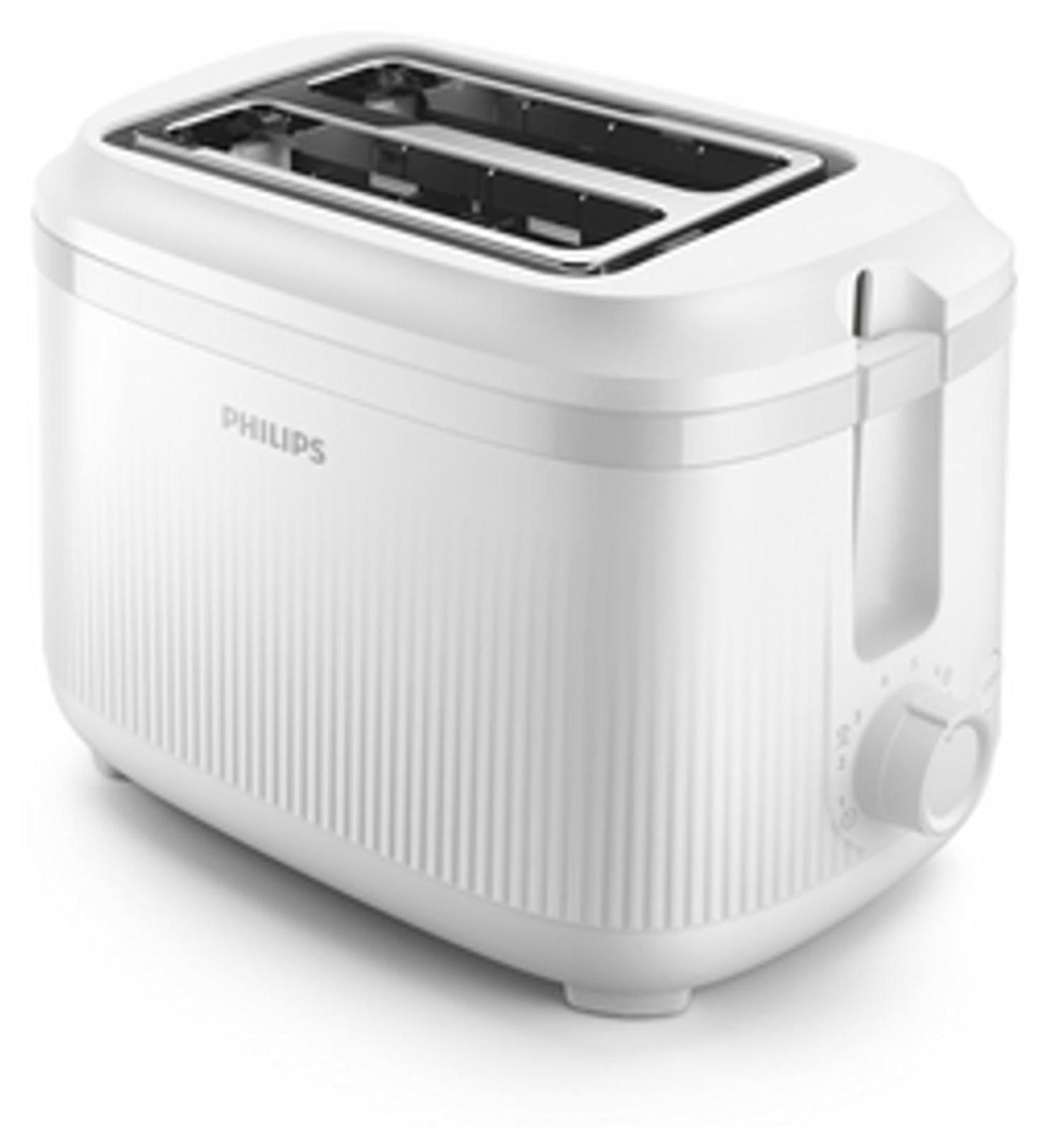 Philips broodrooster Serie 3000 met broodjesaccessoire, 900 W, wit (HD2511/00)