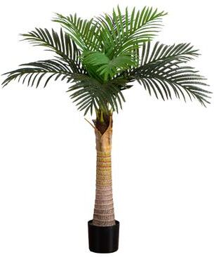 Nearly Natural 4' Artificial Coconut Palm Tree - Green