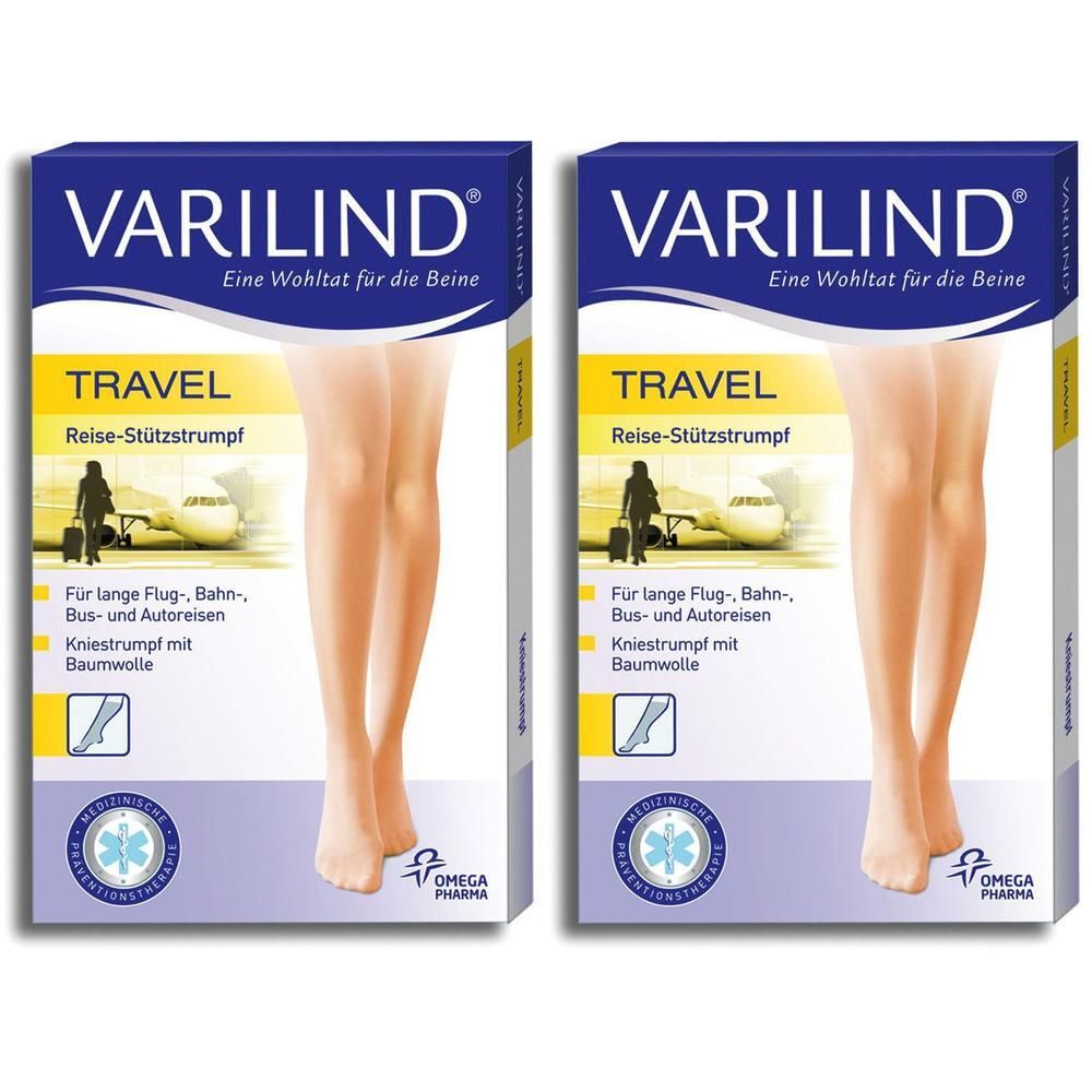 Varilind Travel 180den AD XS BW schwarz 2x 2x2 St