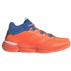 adidas Court Stabil Hallenschuhe Herren - orange/blau - 48 2/3