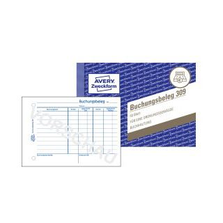 AVERY Zweckform Buchungsbeleg Formularbuch 309