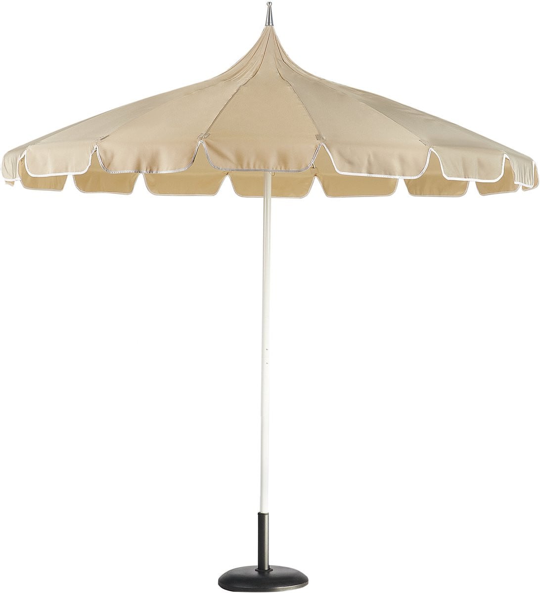 Minoa Tuinparasol Beige Polyester 245 cm