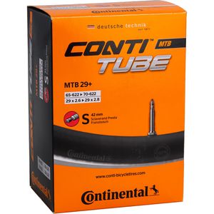 Continental Fahrradschlauch MTB, 29+ Zoll, 42mm SV-Ventil, für MTB, Reifenbreite 65-70mm