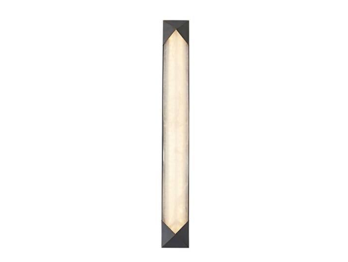 Applique Murale Albâtre, Acier Bronze Urbain