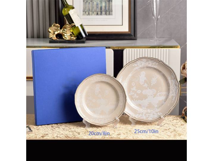 Tasse en céramique italienne assiette vaisselle thé de l'après-midi tasse à café et soucoupe accessoires de cuisine ensemble de vaisselle de nourriture occidentale
