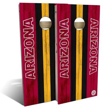 Skip's Garage Arizona Football Outdoor Cornhole Board Set