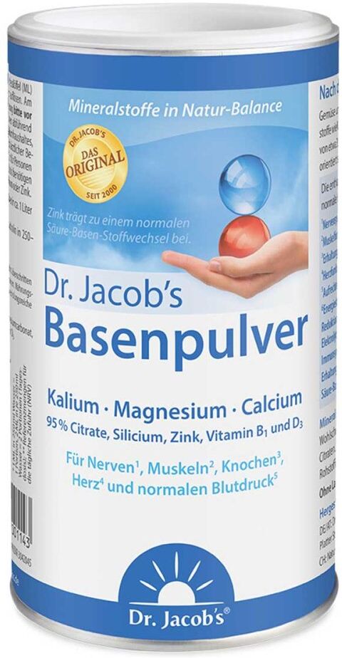 Dr. Jacob's Basenpulver Original Kalium Magnesium Calcium