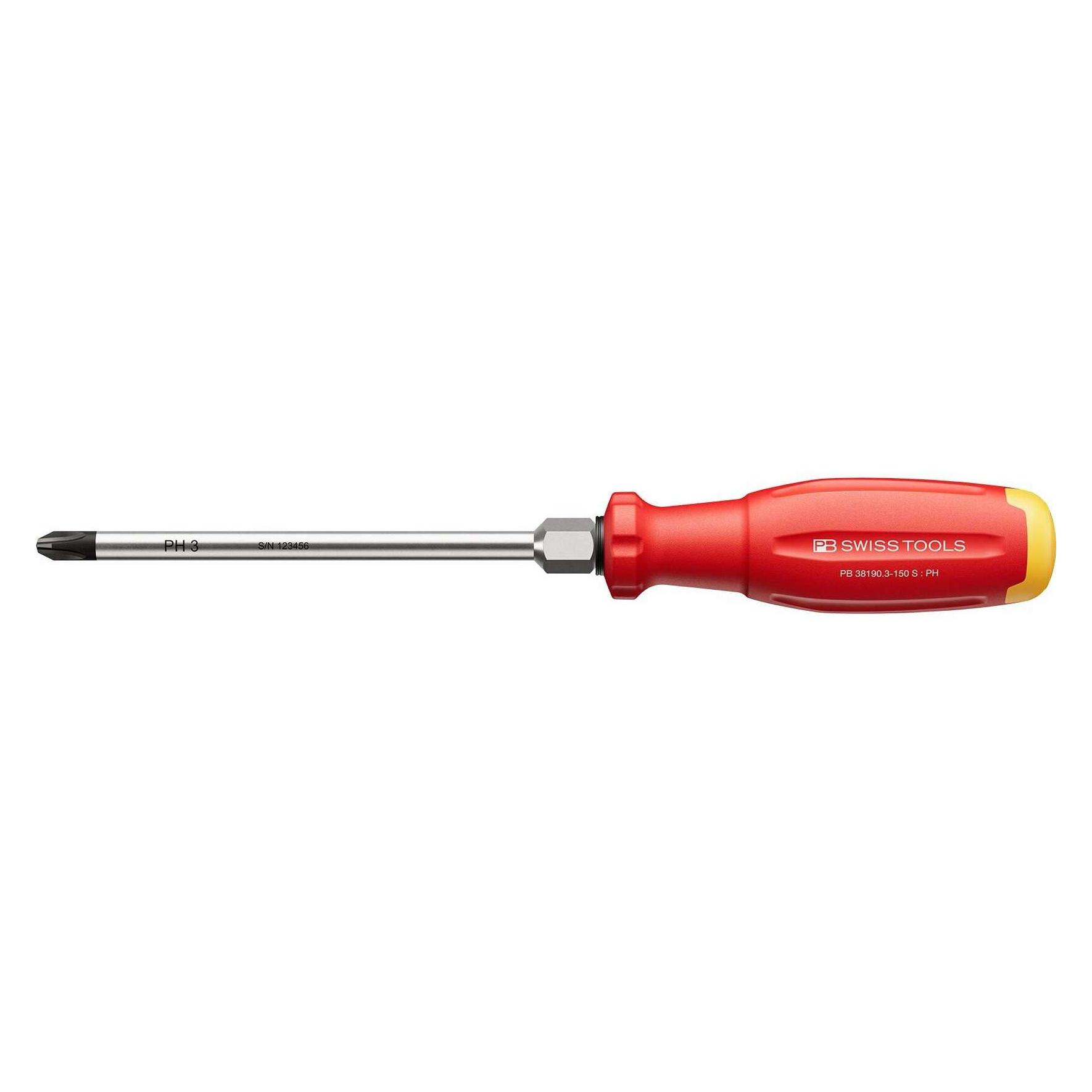 PB Swiss Tools Kreuzschraubenzieher PB 8190 RB (PB 38190.3-150 S-141261.3150)
