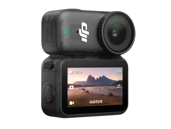 【Rentrée-scolaire】DJI Osmo Nano Combo standard (64 Go) Caméra de vlog 4K/60 ips avec capteur 1/1,3 pouce, champ de vision large 143 °, enregistrement 200 min, prise de vue subjective magnétique pour sports et vlogs