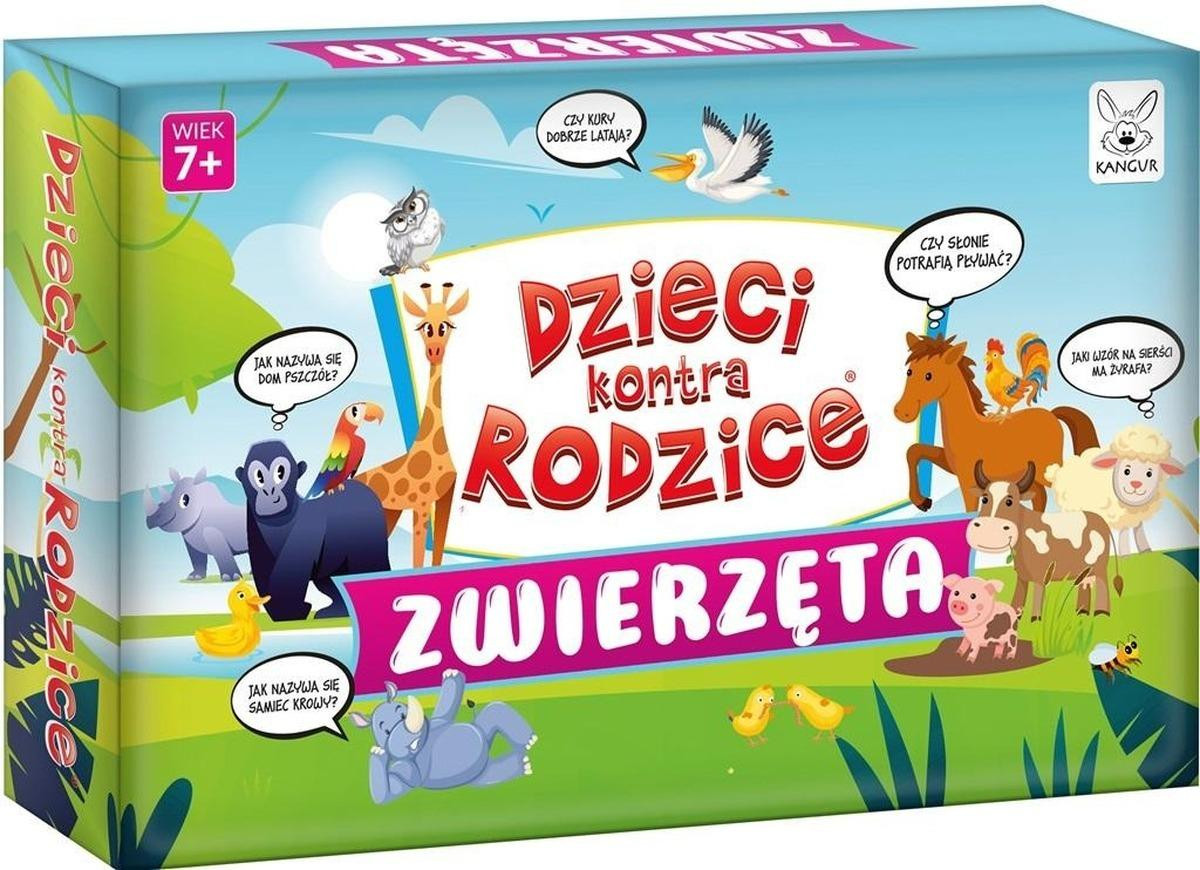 Kangur Familie Rodzin: Kinderen tegen Ouders met dieren