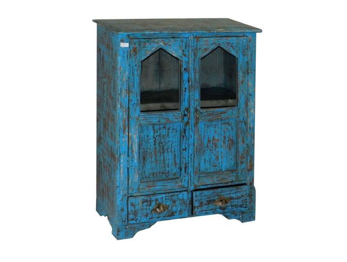 Luxury-Park-Direct Kommode Indien Schrank Vitrine antik Möbel.Luxury Park