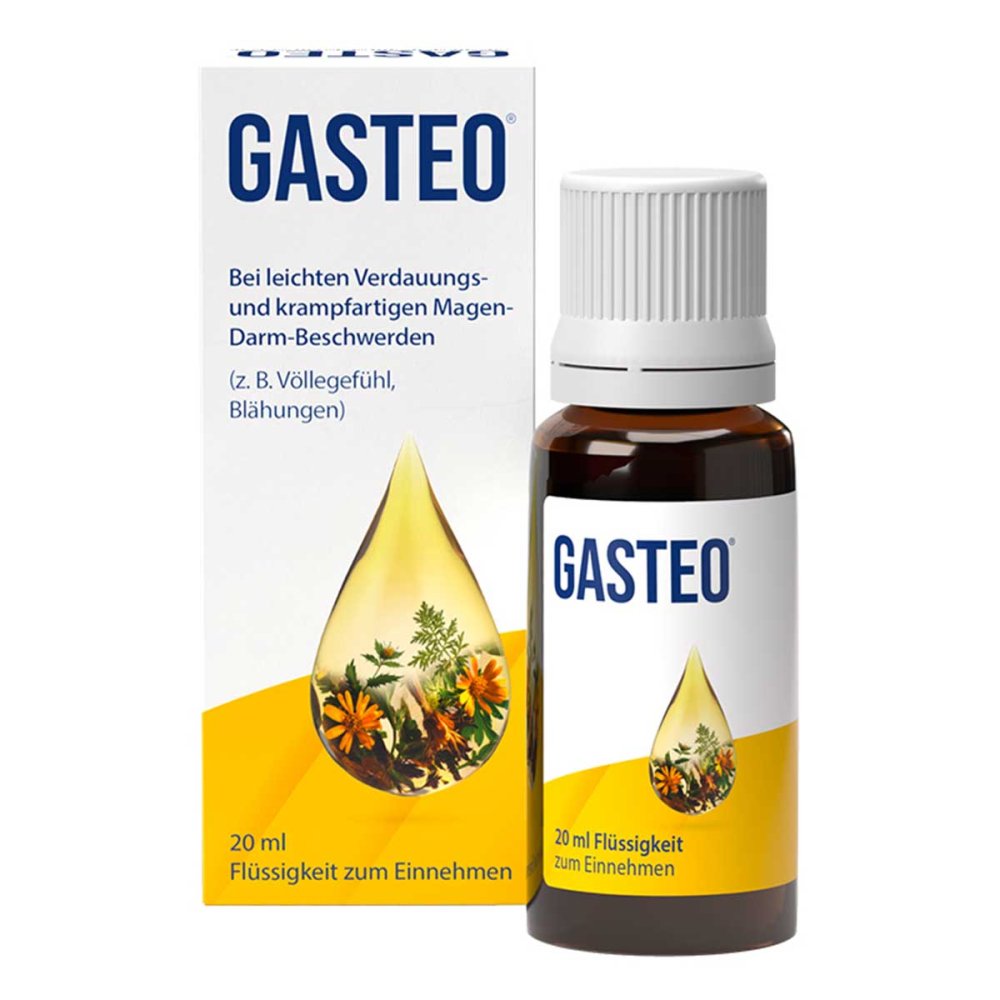 Cesra Arzneimittel GmbH & Co.KG Gasteo® Magen-Tropfen bei Magen & Verdauungsproblemen 10738439