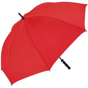 Fare Regenschirm Golf- / Gästeschirm, XXL, rot, windsicher, manuell, Ø 130 cm für 2 Personen, 100 cm, Stockschirm, 100 Stück