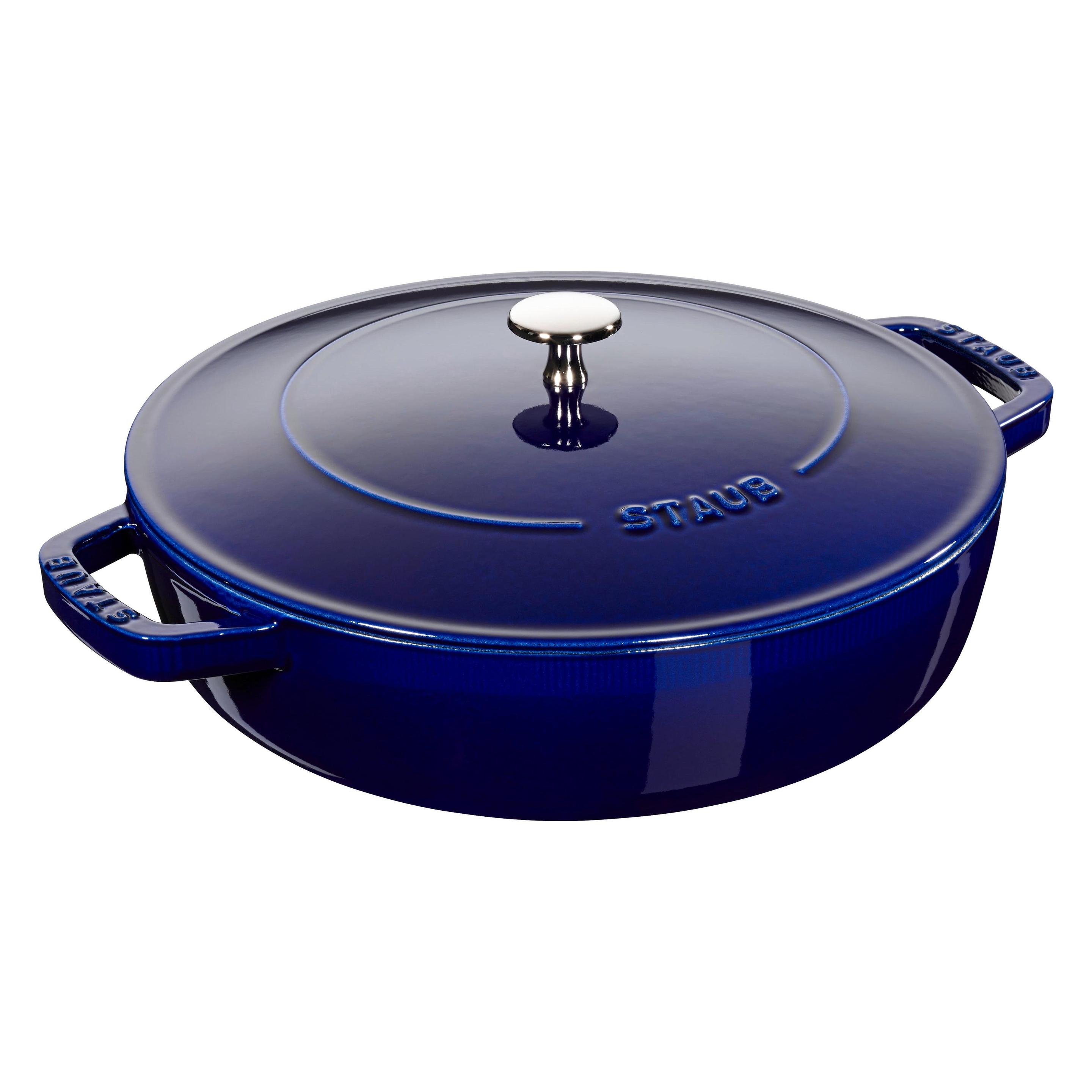 Staub Bräter mit Chistera Drop-Structure (Bräter + Schmortopf, Gusseisen, 24 x 8.70 cm) (40511-477-0)
