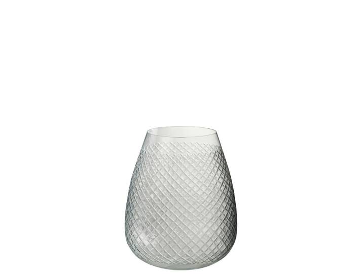 Ambia Home Dekovase, Transparent, Glas, 18x25x18 cm, Dekoration, Vase, Glasvasen