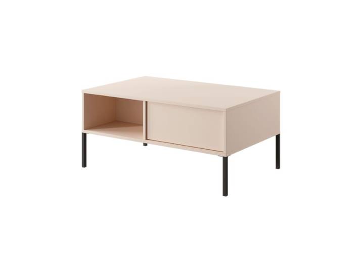 Table basse effet bois Beige