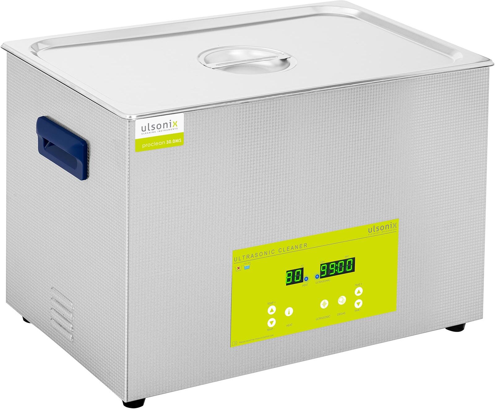 ulsonix Ultralydsrenser - 30 l - 40 kHz - 600 W - Degas - Memory PROCLEAN 30.0S