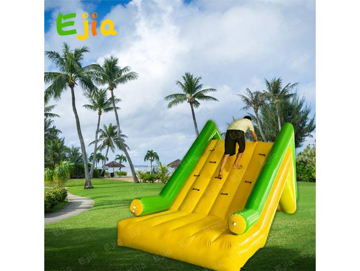 Piscine de parc aquatique gonflable portable, mini toboggan étanche à l'air en PVC pour lac de mer, 12 pieds, 15 pieds, 16 pieds