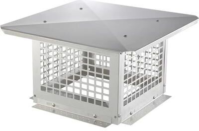 Multicon Wholesale Hub Stainless Steel Chimney Cap Flue Cover With Mesh For Fireplace Protection Stainless Steel Chimney Cap Flue Cover With Mesh For Fireplace Protection
