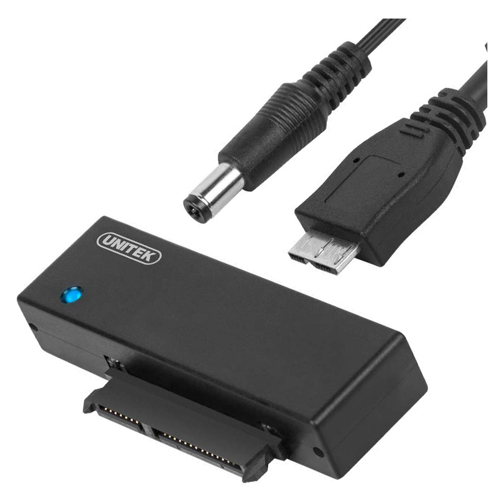 Unitek Y-1039 USB 3.0 SATA Schwarz Kabelschnittstellen-/adapter (SATA, USB 3.0) (Y-1039)