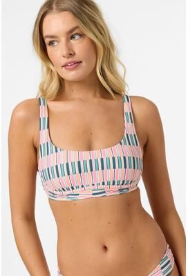 O'Neill s Performance Surf Kinley Printed Tank Bikini Top, Size XS, Elastane/Nylon/Polyamide