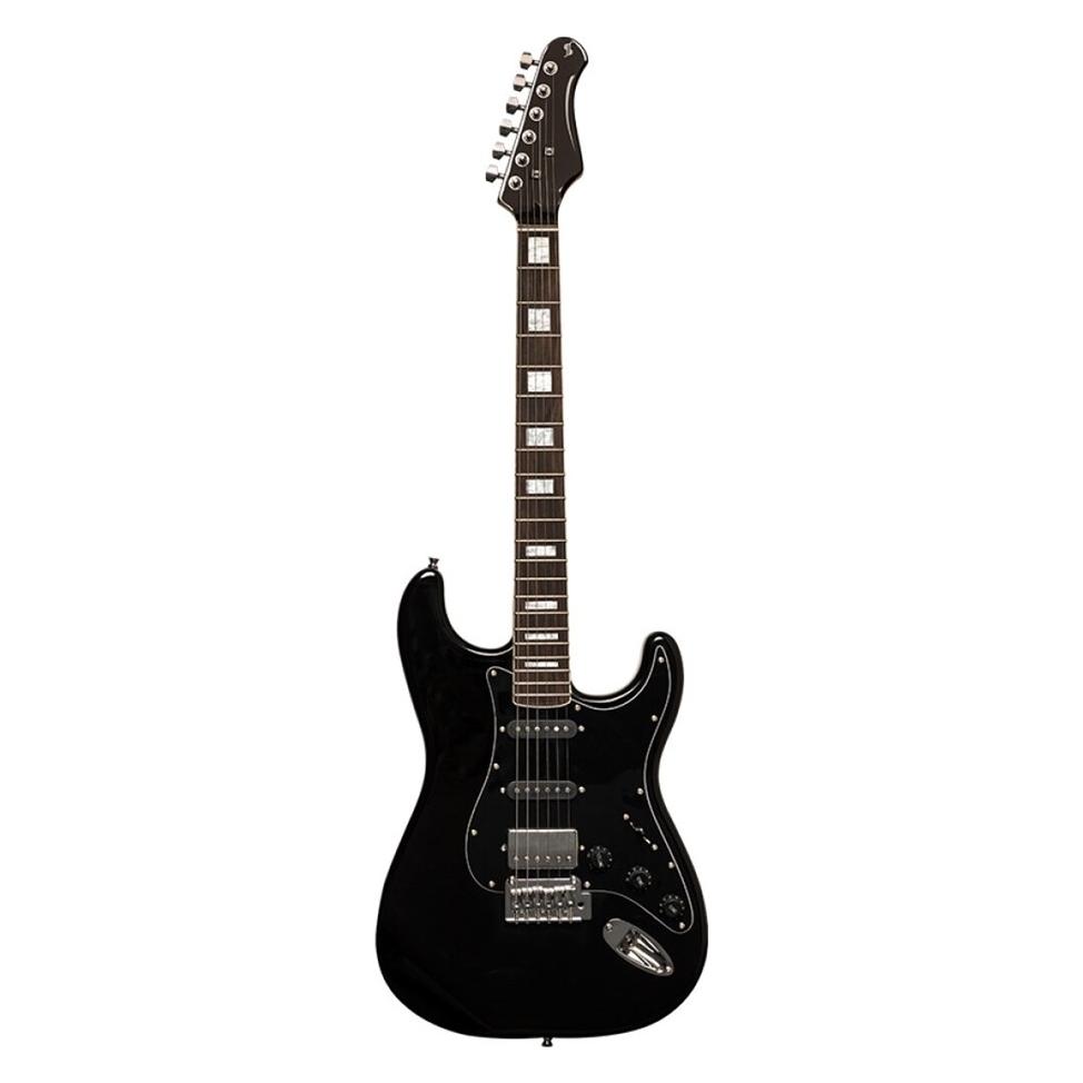 Stagg SES-60 BK - gitara elektryczna (E-Gitarre) (SSES60BLK)