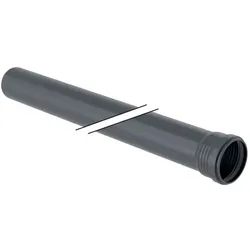 Geberit Silent Pro Rohr 393202141 DN 50, 500 mm, mit Muffe