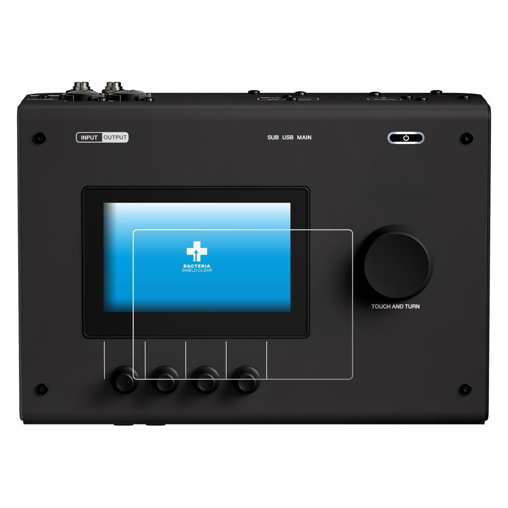 upscreen Schutzfolie für Yamaha URX22 Displayschutz Displayschutzfolie Folie Klar antibakteriell (2065320)
