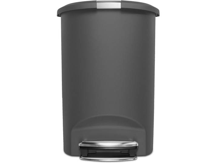 Abfalleimer Simplehuman Grau Kunststoff D 35.5 cm 50 l - Abfalleimer