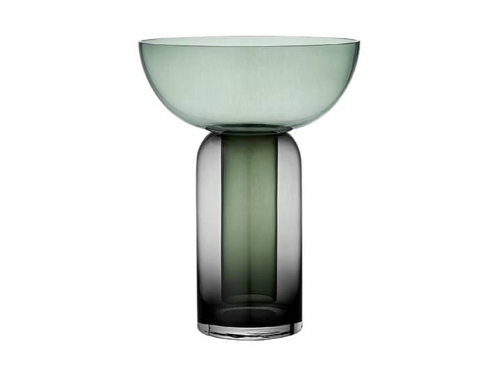 Design Vase „Torus“ Ø 25 x 33 cm Forest AYTM