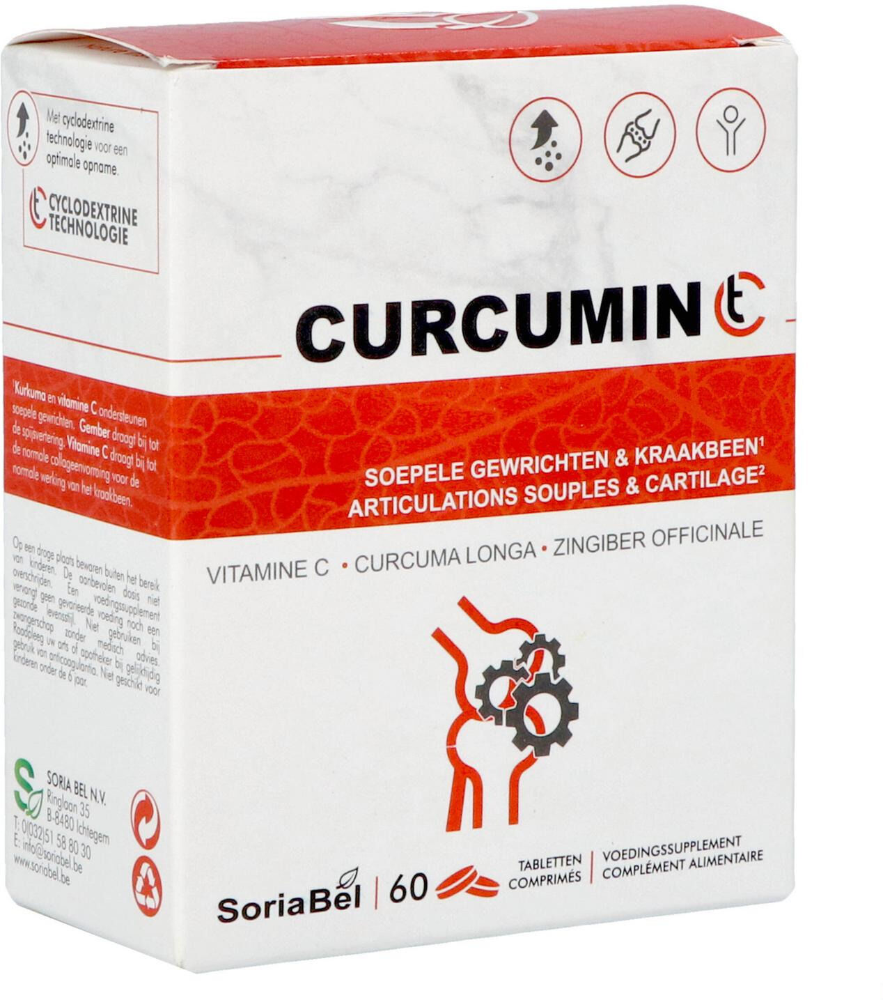 SORIABEL - Soria Curcumin Ct 60 Comprimés