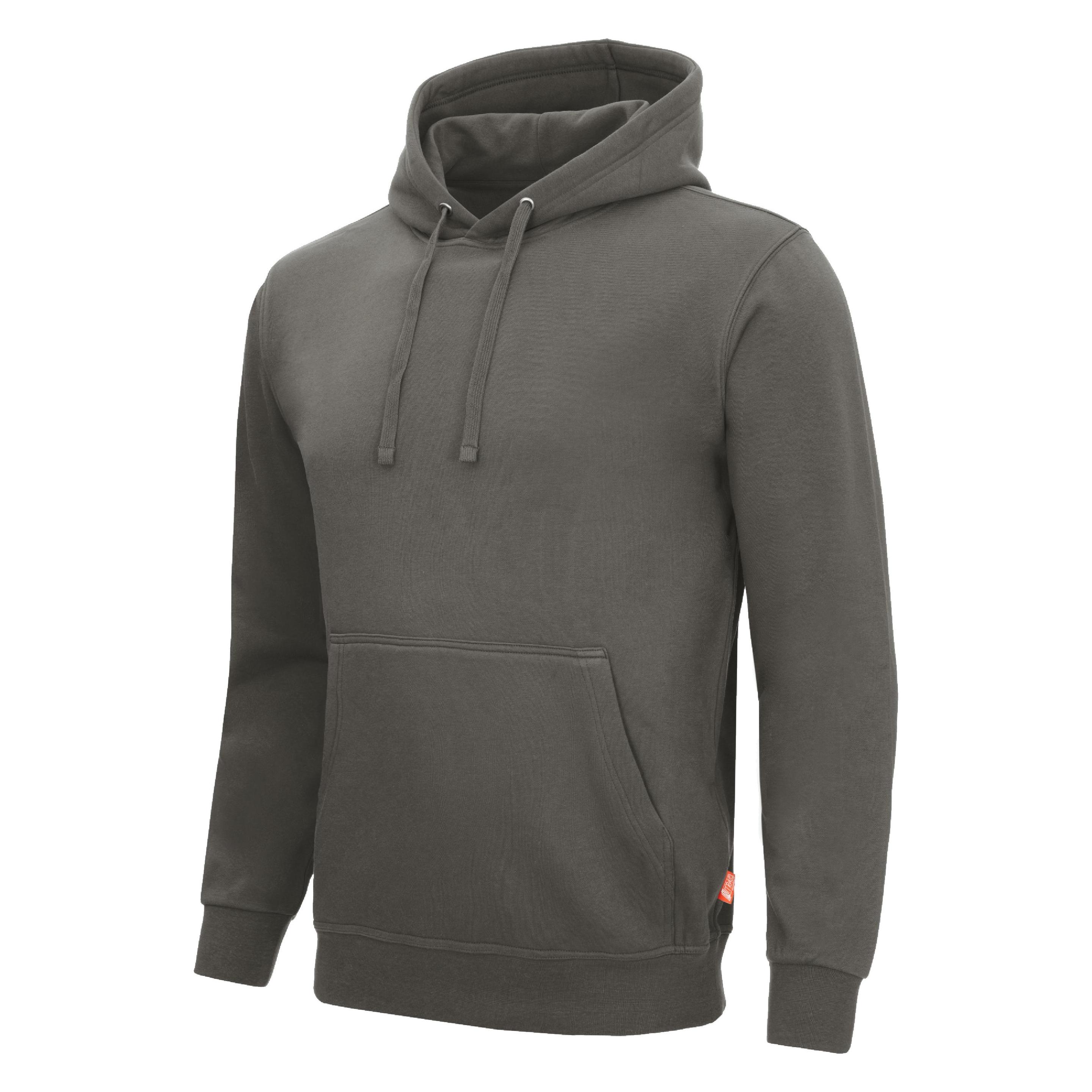 Nitras MOTION TEX LIGHT, Kapuzenpullover, verschiedene Farben, 300 g/qm, atmungsaktiv, angenehmer Tr (6XL, XL) (7025-1200GR.XL)