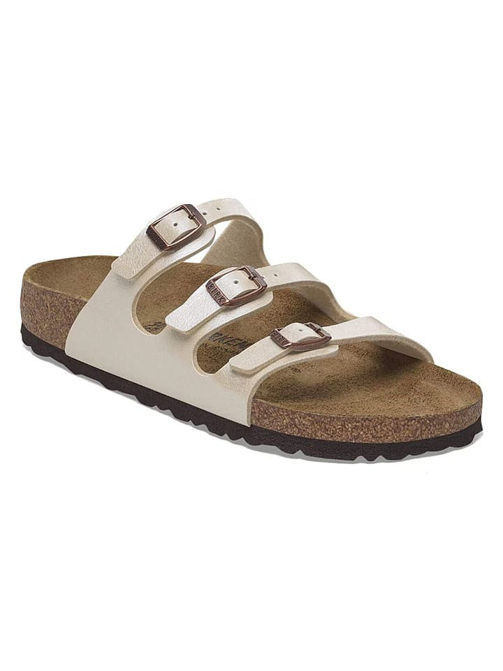 Birkenstock Pantoletten "xxx" in Creme - Weite N - 37
