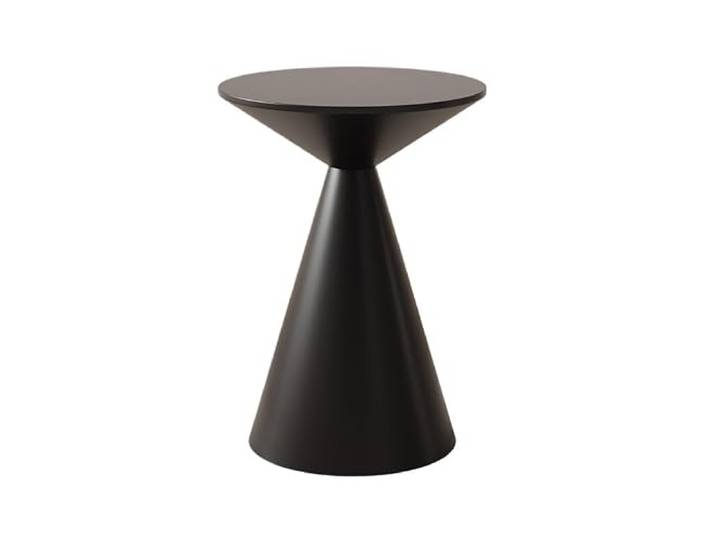 YCCHAH Sofatisch Kreativer Beistelltisch, moderner Wohnzimmer-Sofa-Couchtisch, Kleiner Tisch, runder, Nachttisch aus Schmiedeeisen Wohnzimmer-Beistelltisch(Black,S)