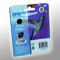 Epson Tinte C13T080140 black T0801