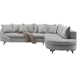 Ecksofa Axel Hellgrau