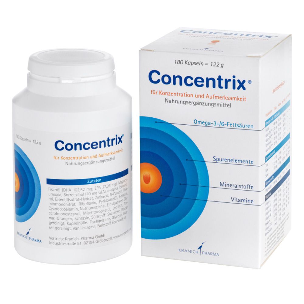 Concentrix Kapseln 180 St